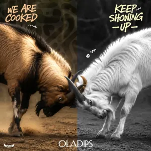 Oladips &mdash; We Are Cooked artwork